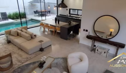 Maravilhosa Casa Nova à Venda no Residencial 4 - Alphaville, 360m².