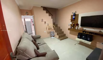 Triplex para Venda em Guarujá, Vitória Park, 2 dormitórios, 2 banheiros, 1 vaga