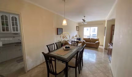Apartamento para Locação em Guarujá, ENSEADA, 3 dormitórios, 2 banheiros, 1 vaga