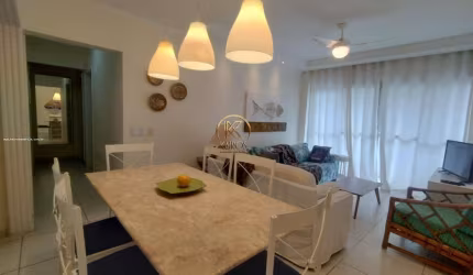 Apartamento para Locação em Guarujá, Loteamento João Batista Julião, 3 dormitórios, 2 banheiros, 1 vaga