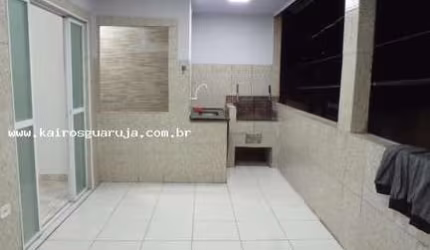 Casa Sobreposta para Venda em Guarujá, Vila Zilda, 2 dormitórios, 1 suíte, 2 banheiros, 1 vaga