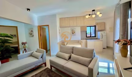 Apartamento com 1 dormitório em Atibaia com Piscina e Área Gourmet