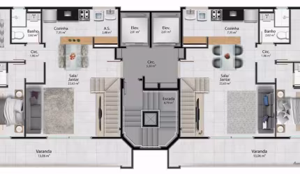 Apartamento em Jardim Camburi - Vitória ES