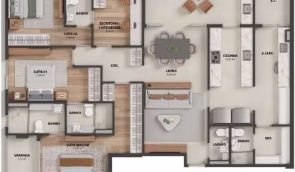 Apartamento em Jardim da Penha - Vitória ES