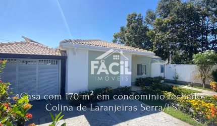 Casa de Condomínio em Colina de Laranjeiras  -  Serra
