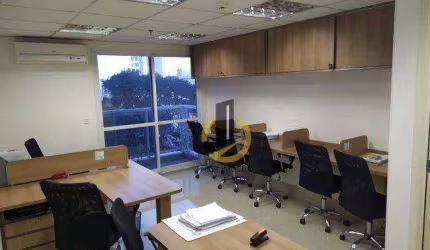 Sala comercial à venda no Edifício Evolution no Paraíso - 27m² - ar condicionado - mobiliada - 1 vaga