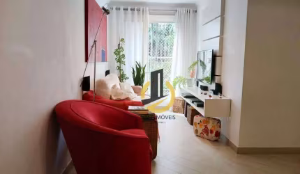 Apartamento à venda no Condomínio Maison Chenonceau - 50m² - 2 dormitórios - 1 banheiro - Aquecimento a gás - 1 vaga - em Moema