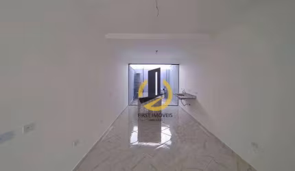 Sobrado novo à venda no Bosque da Saúde - 126m² - 3 dormitórios (1 suíte) - cozinha com ilha - quintal com churrasqueira - 2 vagas