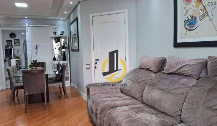Apartamento à venda no Condomínio Option Park - 90m² - 3 dormitórios (1 suíte) - varanda envidraçada - móveis planejados - 2 vagas - no Ipiranga