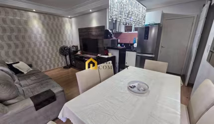 Ed. Residencial Recanto das Amoras - Apartamento com varanda no Lopes de Oliveira-Sorocaba/SP