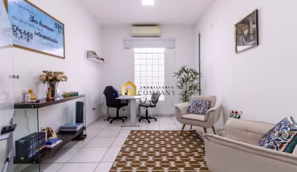 Casa térrea com ac 400 m2 e at 520 m2 residencial ou comercial, vende alugada.