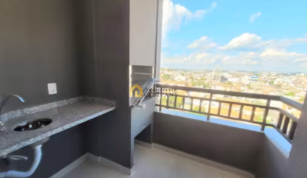 Ed. Sky Life - Apartamento com varanda Gourmet  a 5 min do Shopping Cianê