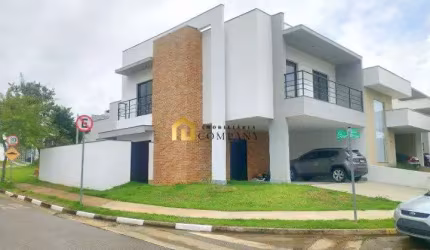 Condomínio Terras de São Francisco - Sobrado de esquina incrível no Condomínio Terras de São Francisco!