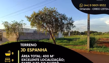 Terreno à venda na Rua Izabel Fernandes Cano, 646, Jardim Espanha, Maringá por R$ 400.000