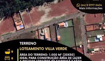 Terreno à venda na Rua Salgueiro, Zona Rural, Iguaraçu por R$ 250.000
