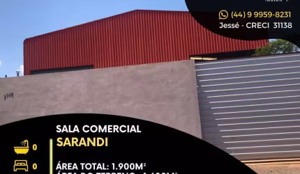 Sala comercial à venda na Rua Rio Grande do Sul, 274, Conjunto Vale Azul, Sarandi, 1900 m2 por R$ 3.200.000