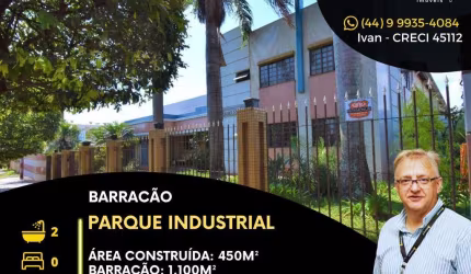 Barracão / Galpão / Depósito à venda na Rua Carlos Rossi, 1933, Parque Industrial Bandeirantes, Maringá, 3600 m2 por R$ 6.000.000