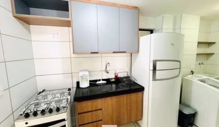 Golden Place – Apartamento mobiliado com 2 quartos na Ponta Verde próximo à praia