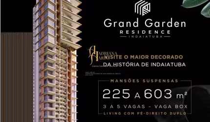 Apartamento alto padrão com 4 suíte à venda, 225 m² por R$ 2.721.084,85 - Chácara Areal - Indaiatuba/SP