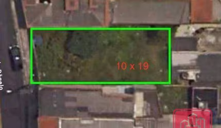 Terreno à venda, 190 m² por R$ 285.000,00 - Baeta Neves - São Bernardo do Campo/SP