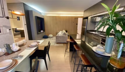 Apartamento para Venda em Campo Grande, Tiradentes, 2 dormitórios, 1 suíte, 2 banheiros, 1 vaga
