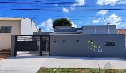 Casa para Venda em Campo Grande, Vila Manoel Taveira, 3 dormitórios, 1 suíte, 2 banheiros, 1 vaga