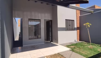 Casa para Venda em Campo Grande, Vila Santa Luzia, 2 dormitórios, 1 suíte, 2 banheiros, 2 vagas