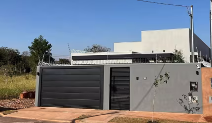 Casa para Venda em Campo Grande, Vila Nasser, 3 dormitórios, 1 suíte, 3 banheiros, 2 vagas