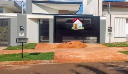 Casa para Venda em Campo Grande, Vila Morumbi, 3 dormitórios, 2 suítes, 3 banheiros, 2 vagas