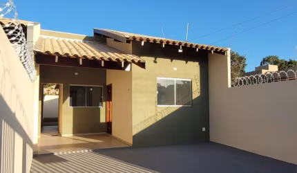 Casa para Venda em Campo Grande, Jardim Colúmbia, 2 dormitórios, 1 banheiro, 3 vagas