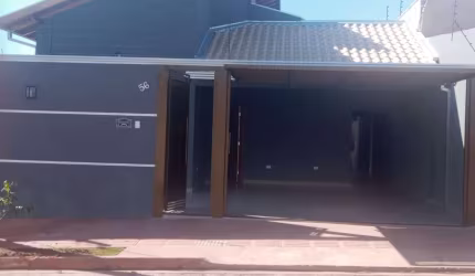 Casa para Venda em Campo Grande, Loteamento Costa Verde, 3 dormitórios, 1 suíte, 3 banheiros, 2 vagas