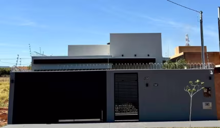 Casa para Venda em Campo Grande, Vila Nasser, 3 dormitórios, 1 suíte, 2 banheiros, 2 vagas