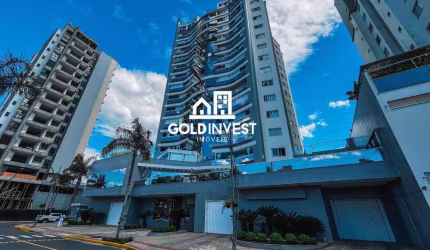 Apartamento de ultimo andar com 2 suítes para venda no Centro de Brusque. Edificio Tâmisa, Riverside Residence.