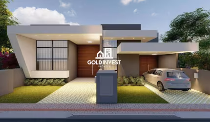 Casa na planta com 3 quartos, sendo 1 suíte no Centro da Guabiruba