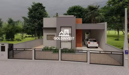 Casa na planta com ótimo acabamento.