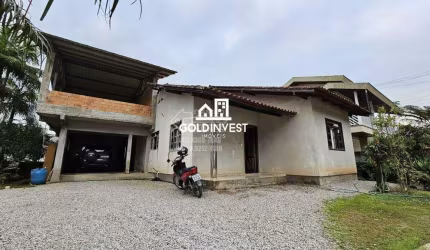 Casa 3 quartos amplo terreno Guabiruba