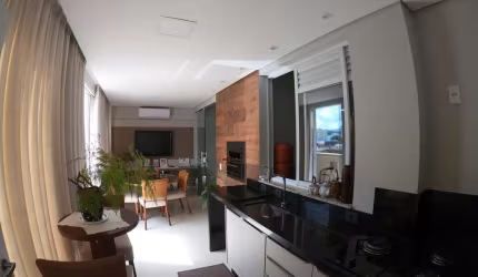 Apartamento de Alto Padrão no Centro semi mobiliado com terraço no Residencial Luiz Gustavo (Aceita permuta por casa no bairro Jardim Maluche)