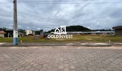 Terreno plano e documentado no bairro Guabiruba Sul