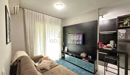 Apartamento com 1 suíte mais 1 quarto em Home Club