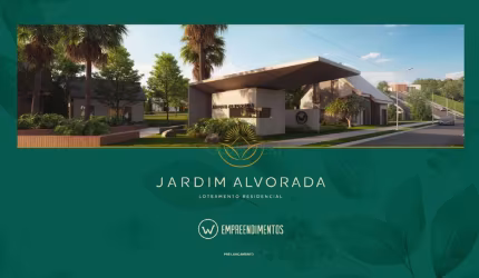 Loteamento Residencial Jardim Alvorada, em Dom Joaquim