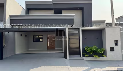 Casa 3 dormitórios para Venda em Bady Bassitt, Portal do Sul, 3 dormitórios, 1 suíte, 3 banheiros, 2 vagas