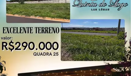 Terreno em Condomínio para Venda em São José do Rio Preto, Quinta do Lago Lac Léman