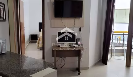 Apartamento mobiliado à venda em condomínio de frente para a Praia de Pontas das Canas em Florianópolis