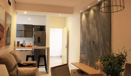 Apartamento à venda por R$ 270.000 - Balneário Salto Grande - Americana/SP