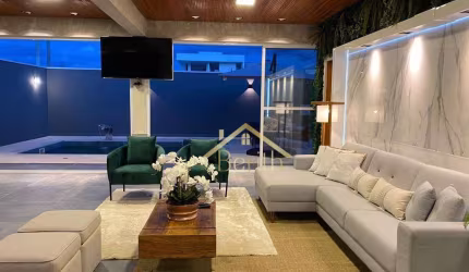 Casa com 3 dormitórios, 197 m² - venda por R$ 3.000.000,00 ou aluguel por R$ 13.000,00/mês - Residencial Ouro Ville - Taubaté/SP