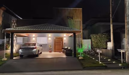 Casa com 4 dormitórios à venda, 201 m² por R$ 1.290.000,00 - Campos do Conde II Versailles - Tremembé/SP