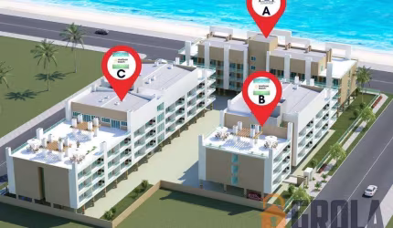 Apartamento para Venda em Matinhos, Balneário Caravelas, 1 dormitório, 1 suíte, 1 banheiro, 1 vaga