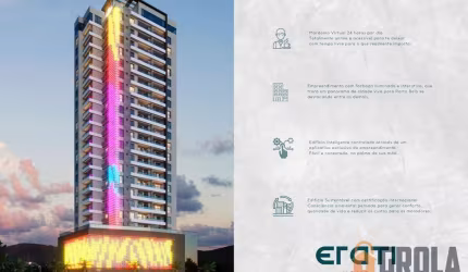 Apartamento para Venda em Porto Belo, Vila Nova, 2 dormitórios, 2 suítes, 3 banheiros, 2 vagas