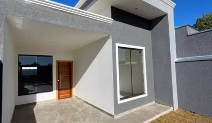 Casa para Venda em Campo Mourão, Jardim Novo Centro, 3 dormitórios, 1 suíte, 2 banheiros, 1 vaga