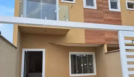 Casa em condomínio fechado com 2 quartos à venda na Rua Pracinha Wallace Paes Leme, Olinda, Nilópolis, 90 m2 por R$ 259.000